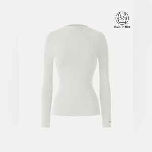 LiteWarm Mockneck Long Sleeve Brami
Milk Cream Small